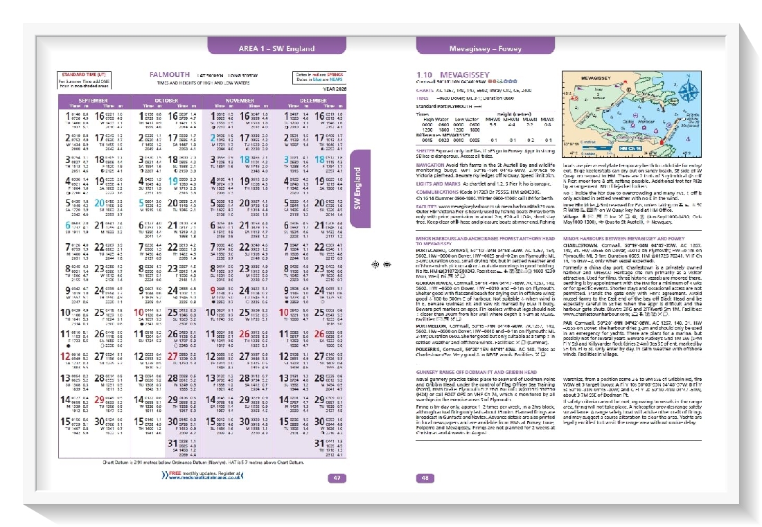 Reeds Channel Nautical Almanac 2026 – Image 5